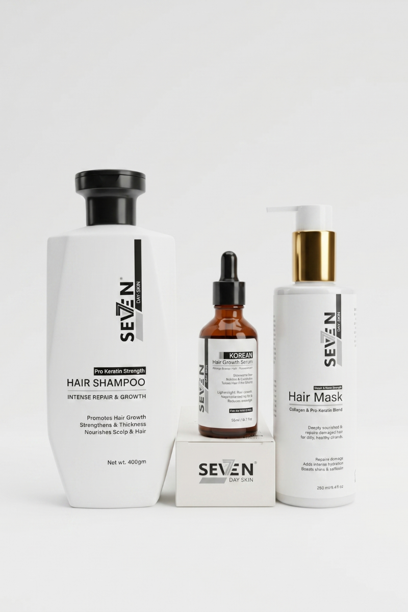 Hair Care Kit - Complete Hair Growth & Repair Set - SevenDaySkin
