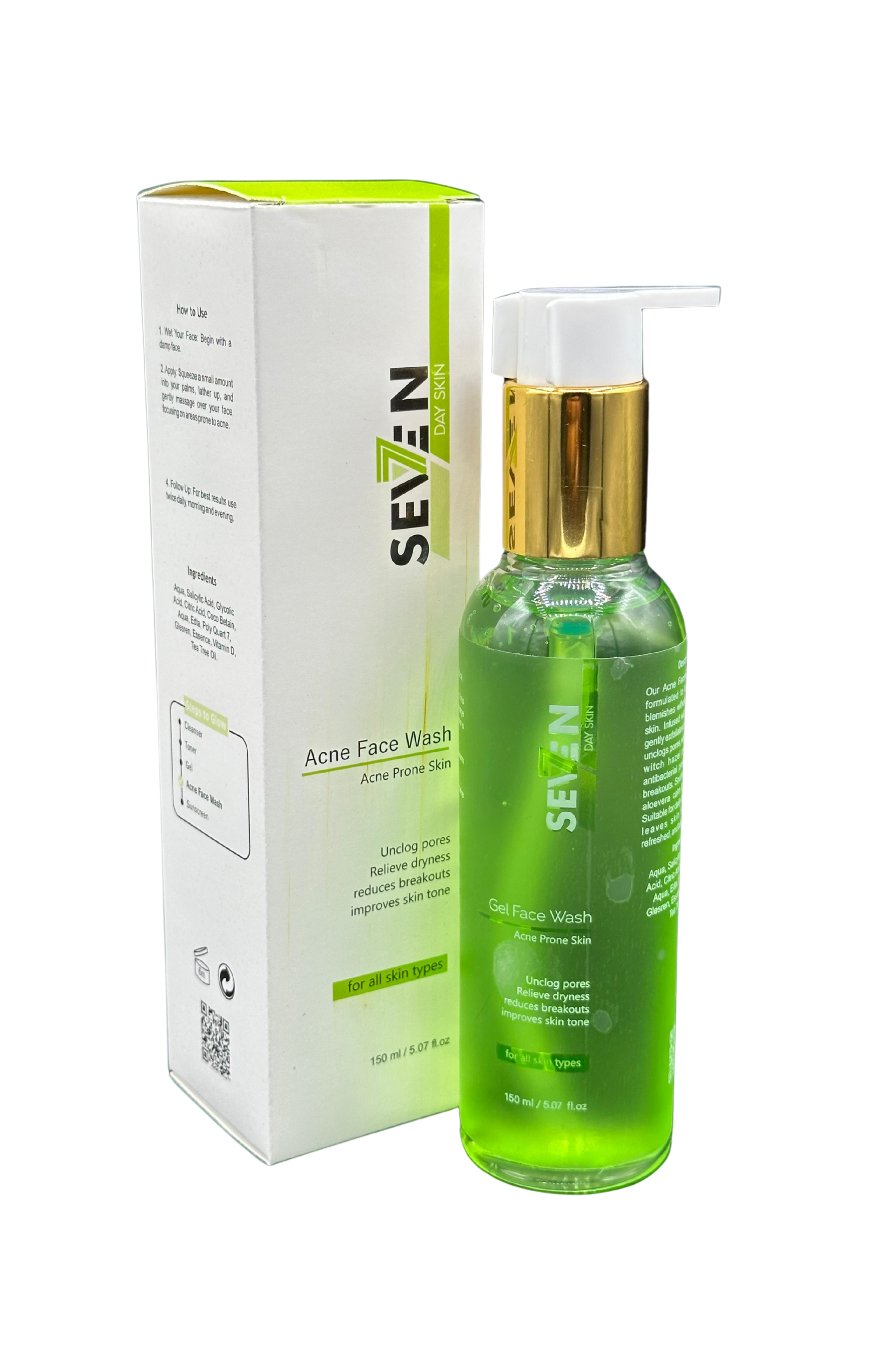 Gel Face Wash - SevenDay