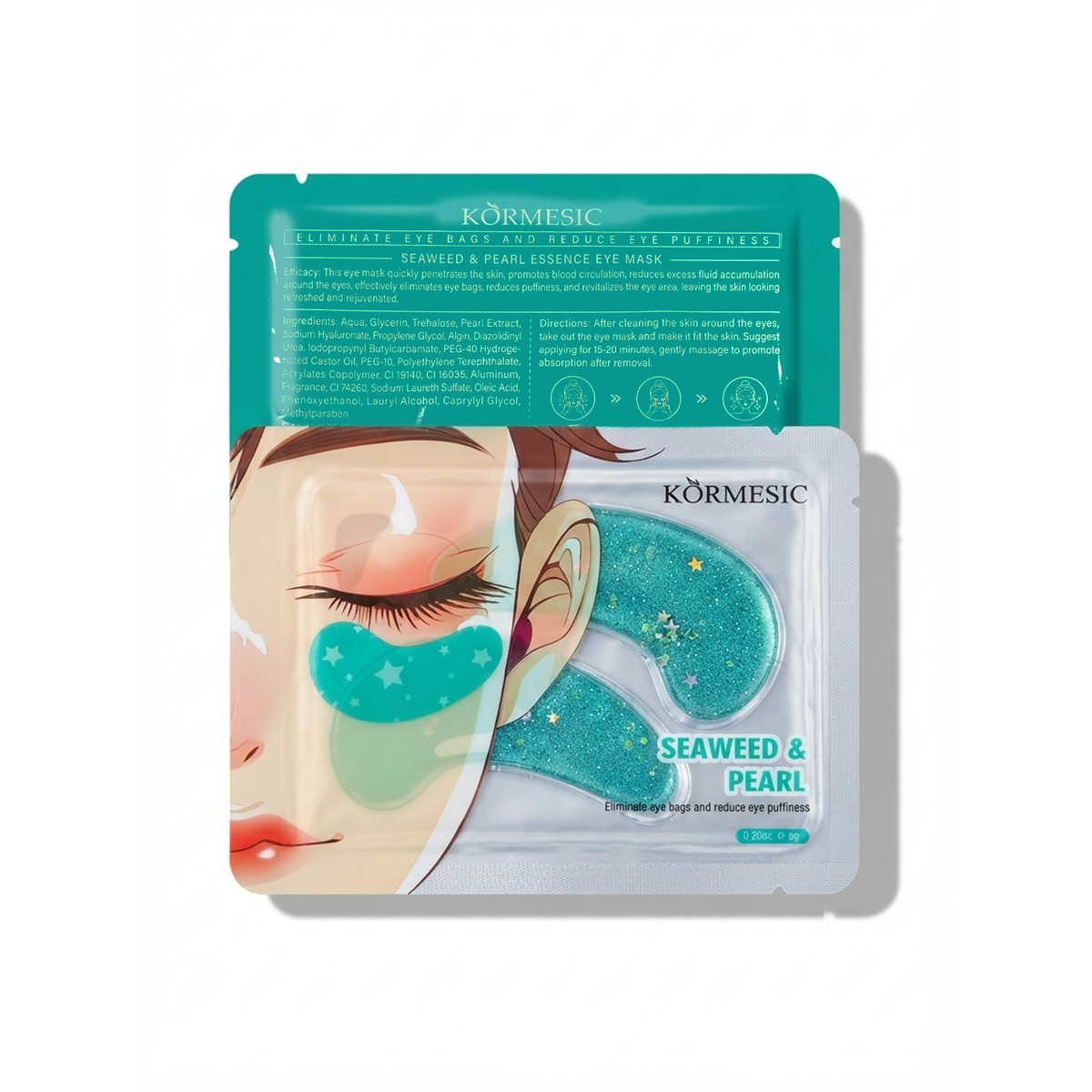 Seaweed & Pearl Eye Mask